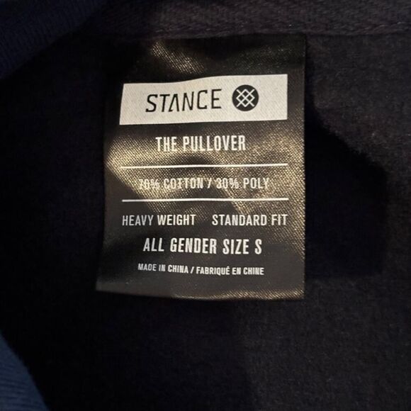 NWOT STANCE Hoodie The Pullover Heavy Weight Standard Fit Greetings From Palm S - Picture 9 of 9